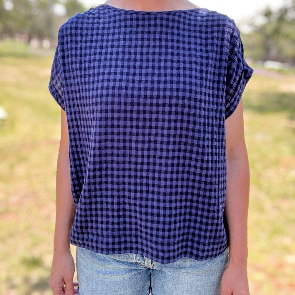 Plaid Blouse by Grade and Gather